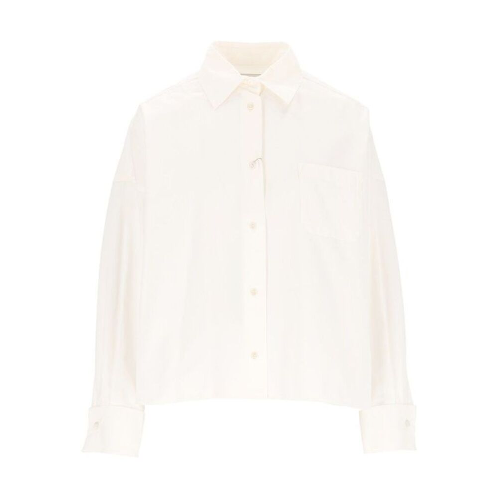 Weekend Max Mara Women Short Striped Cotton Shirt